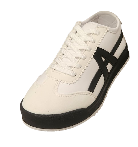 TENIS URBANO COILETT 90381 BLANCO/NEGRO