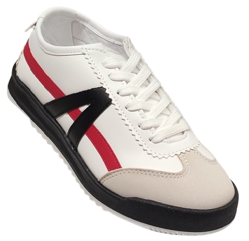 TENIS URBANO COILETT 90381 BLA/ROJ/NEG