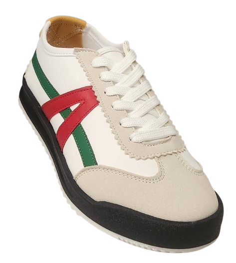 TENIS URBANO COILETT 90381 BLA/VDE/ROJ
