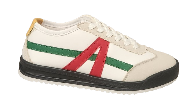 TENIS URBANO COILETT 90381 BLA/VDE/ROJ