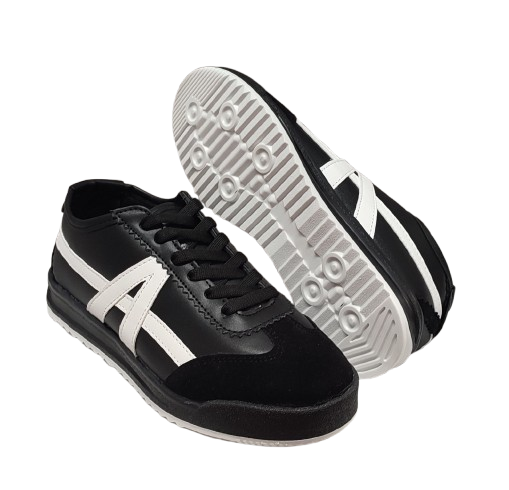 TENIS URBANO COILETT 90381 NEGRO BLANCO