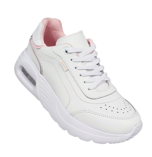 TENIS ESCOLAR COQUETA 159603-B BLANCO