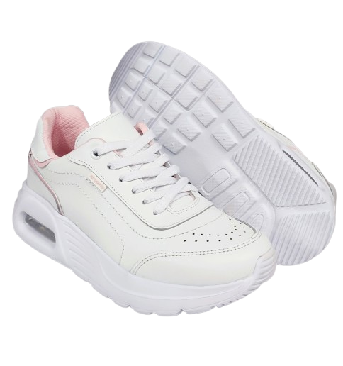 TENIS ESCOLAR COQUETA 159603-B BLANCO