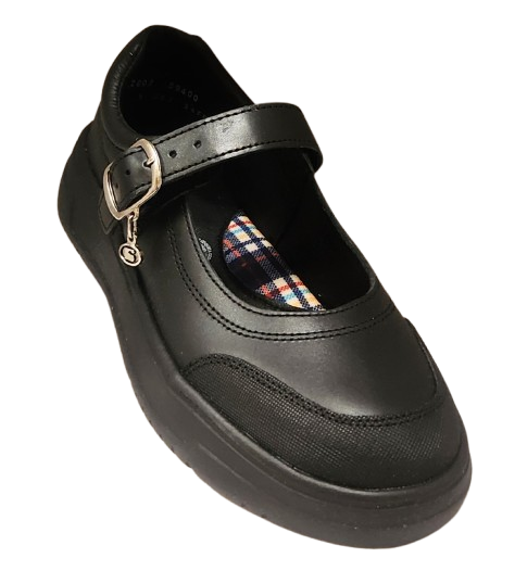 CALZADO ESCOLAR COQUETA 59400-A NEGRO