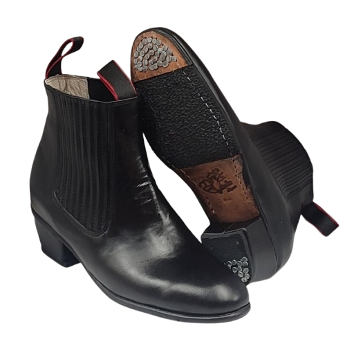 BOTIN DE DANZA DARO VITELLO 05 NEGRO