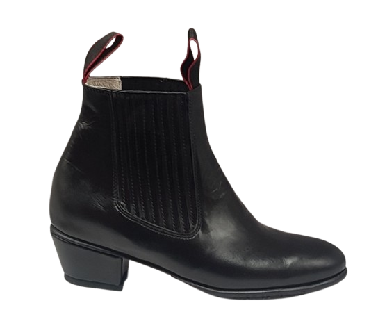 BOTIN DE DANZA DARO VITELLO 05 NEGRO