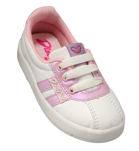 TENIS CASUAL NIÑA DIFOSY VAL BLANCO LILA