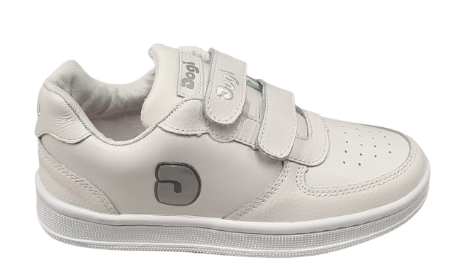 TENIS ESCOLAR DOGI 7090 BLANCO/BLANCO