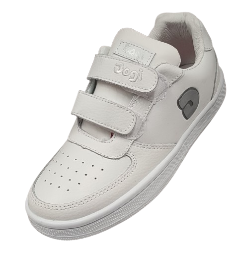 TENIS ESCOLAR DOGI 7090 BLANCO/BLANCO
