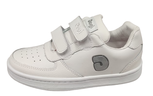 TENIS ESCOLAR DOGI 7090 BLANCO/BLANCO