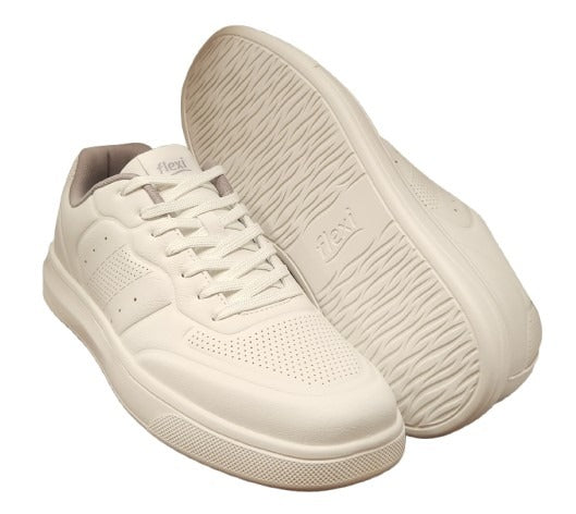 TENIS CASUAL CABALLERO FLEXI 415306 BLANCO