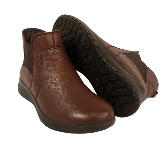 BOTIN CASUAL DAMA FLEXI 102016 CAFE