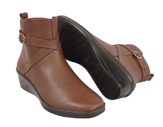 BOTIN CONFORT DAMA FLEXI 136711 TAN