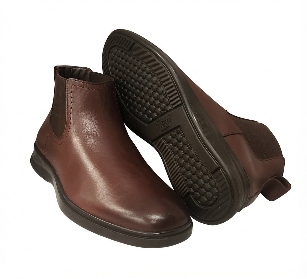 BOTIN CASUAL CABALLERO FLEXI 423106 NOGAL