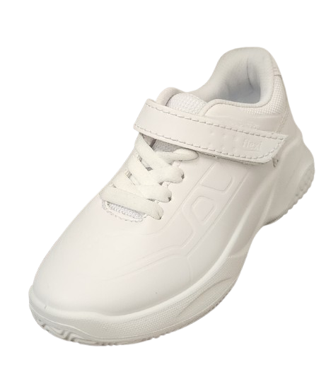 TENIS ESCOLAR FLEXI 424502 BLANCO