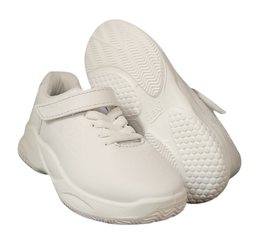 TENIS ESCOLAR FLEXI 424502 BLANCO