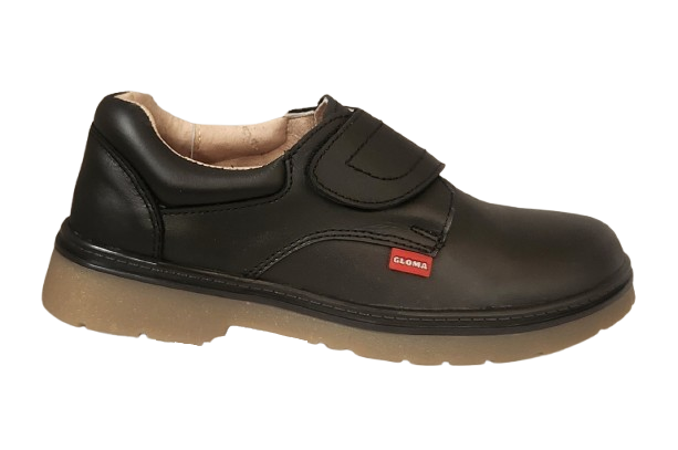 CALZADO ESCOLAR GLOMA 8015 NEGRO