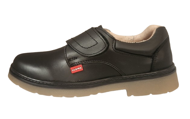 CALZADO ESCOLAR GLOMA 8015 NEGRO