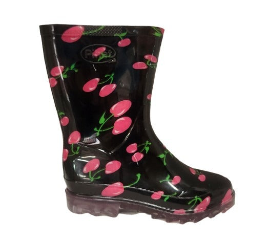 BOTA DE LLUVIA HOPE PULGARCITO CEREZAS