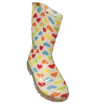 BOTAS DE LLUVIA HOPE PULGARCITO CORAZONES