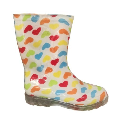 BOTAS DE LLUVIA HOPE PULGARCITO CORAZONES