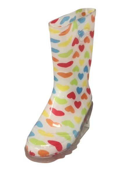 BOTAS DE LLUVIA HOPE PULGARCITO CORAZONES