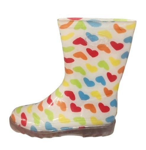 BOTAS DE LLUVIA HOPE PULGARCITO CORAZONES
