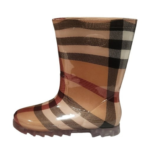 BOTA DE LLUVIA HOPE PULGARCITO ESCOSES CAFE