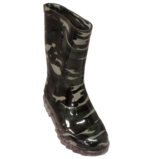 BOTA DE LLUVIA HOPE PULGARCITO MILITAR