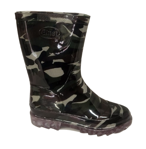 BOTA DE LLUVIA HOPE PULGARCITO MILITAR