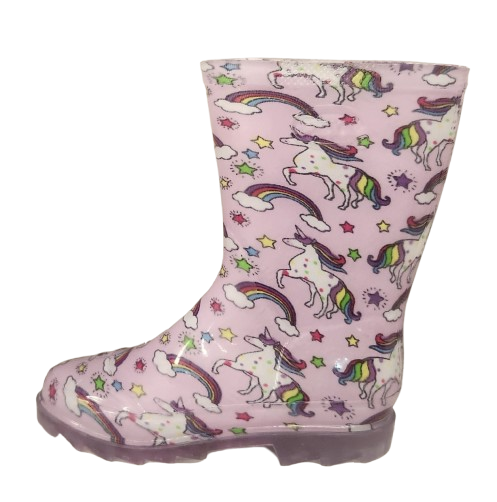 BOTA DE LLUVIA HOPE PULGARCITO UNICORNIO