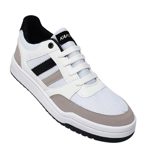 TENIS URBANO KARUSHI 720 BCO/GRI/NEG