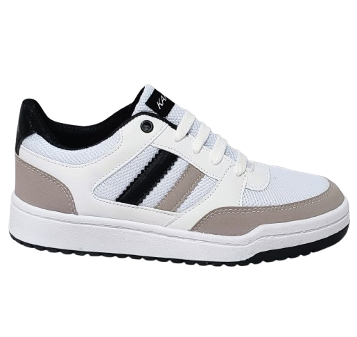 TENIS URBANO KARUSHI 720 BCO/GRI/NEG