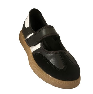 TENIS CASUAL LADY ANACLETA 612 NEGRO BLANCO