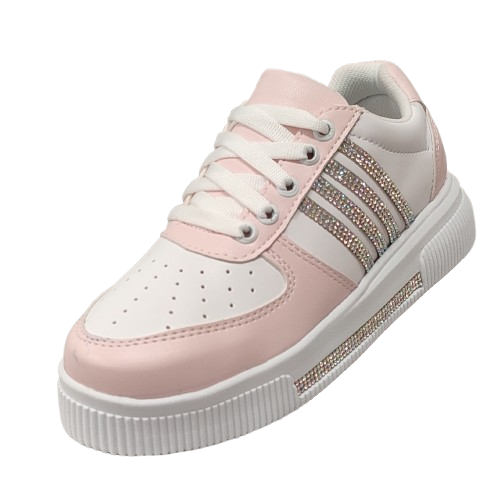 TENIS CASUAL LADY ANACLETA 8106 BLANCO/ROSA