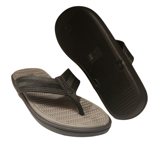 SANDALIA DE BAÑO NIQUELS ROY NEGRO