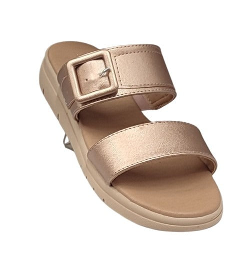 SANDALIA CASUAL MIRLO 1511 ORO ROSADO