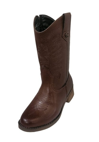 BOTA VAQUERA NIÑA MIRLO 907 MOKA
