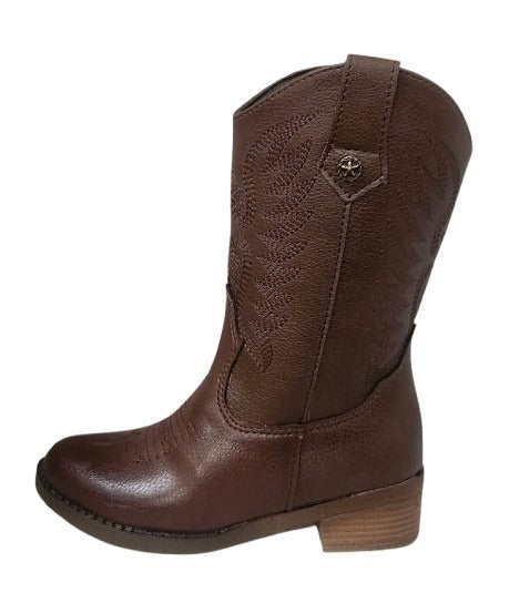 BOTA VAQUERA NIÑA MIRLO 907 MOKA