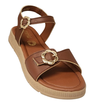 SANDALIA CASUAL MIRLO 1702 TAN