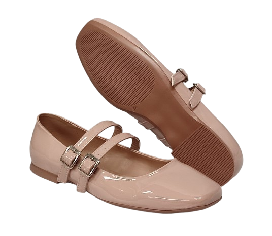 BALERINA DAMA MIRLO 950 CHAROL NEGRO/NEUTRO