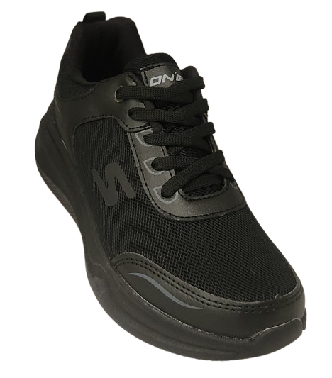 TENIS DEPORTIVO ONES 555 NEGRO NEGRO
