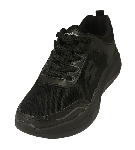 TENIS DEPORTIVO ONES 555 NEGRO NEGRO