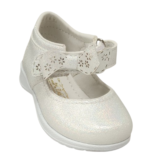 ZAPATO VESTIR BEBE PEKE KIDS 16960 PLATA