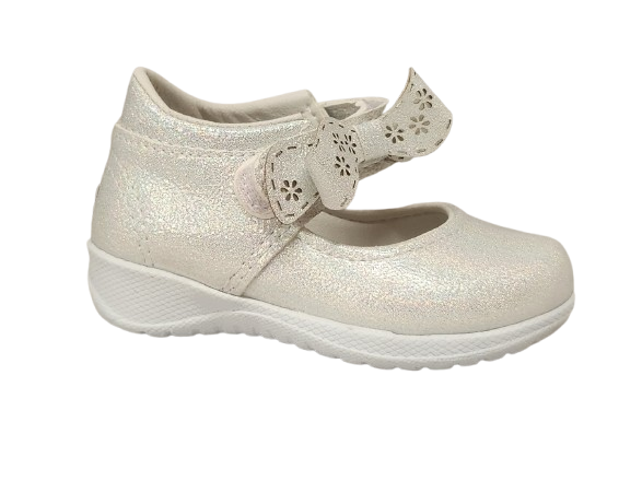 ZAPATO VESTIR BEBE PEKE KIDS 16960 PLATA