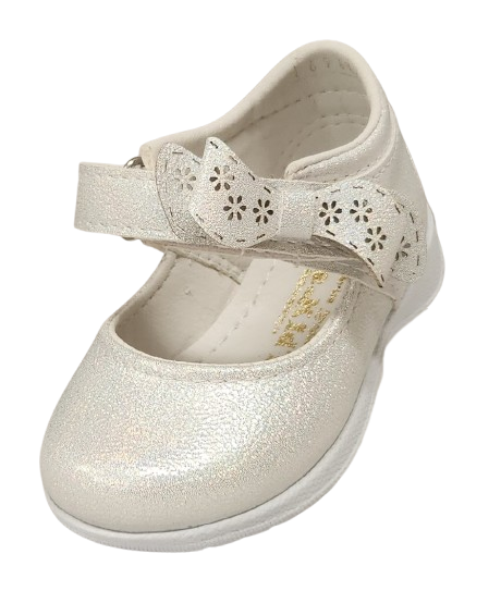 ZAPATO VESTIR BEBE PEKE KIDS 16960 PLATA