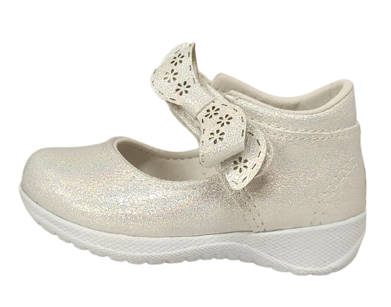 ZAPATO VESTIR BEBE PEKE KIDS 16960 PLATA