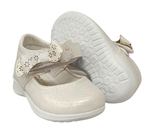 ZAPATO VESTIR BEBE PEKE KIDS 16960 PLATA