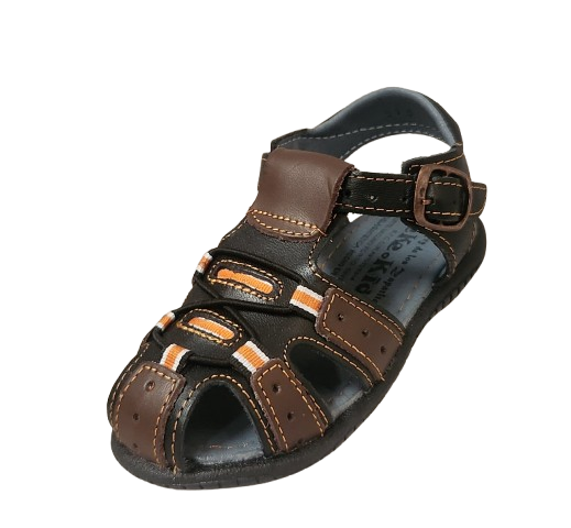 SANDALIA NIÑO PEKE KIDS 590 NEGRO CAFE