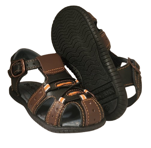 SANDALIA NIÑO PEKE KIDS 590 NEGRO CAFE
